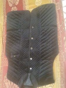 Vintage Quilted Velvet Vest