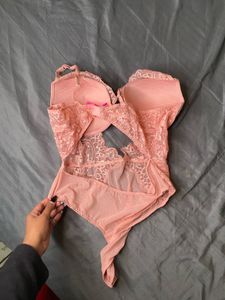 Peach Lace Bodysuit🍑