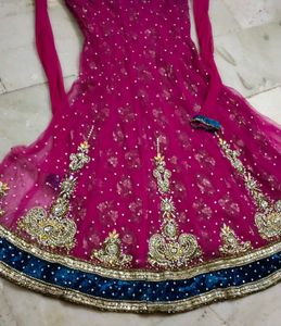 Dimond Work Anarkali Dress
