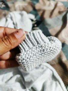 Cute Baby Knit Hoodie