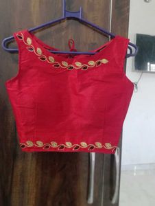 Blood Red Colour Blouse