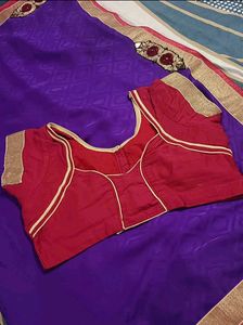 Beautiful Heavy Quality Saree 🤩 With Blouse