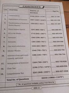 SSC English Language Solved Papers