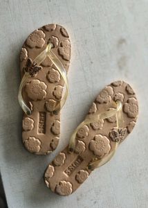 Cute Floral Flip Flops