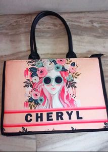 SALE🆕🎅🎄Cheryl Graphic Print Tote Bag