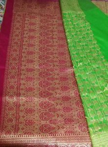Patali Pallu Pure Banarasi Silk Saree