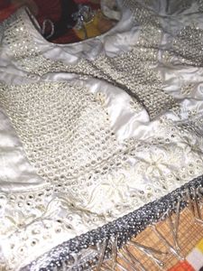 Elegant Diamond Work Lehenga Choli
