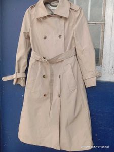 Nude Trench Coat.