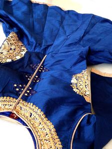 Blue Embroidered Kurta