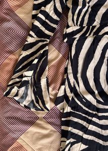 Flared Sleeve Dress
