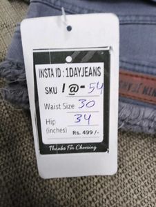 I@54 Size-30 Bootcut Jeans