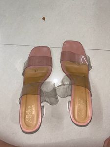 Transparent Nude Heels