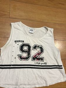 Vero Moda &#39;92&#39; Graphic Tank Top