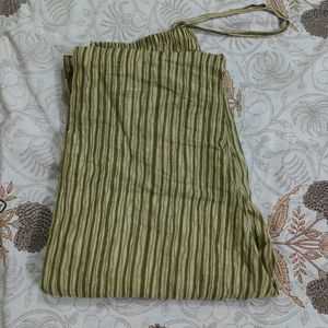 Green Printed Kurta Set