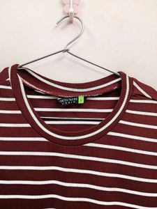 Striped T-Shirt Dress
