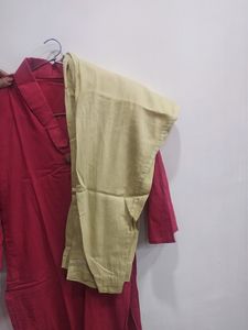 Kurta Set With Dupatta And Pant Plazzo