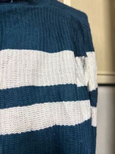 Striped Knit Sweater