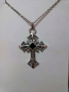 Silver Cross Necklace