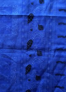 Royal Blue Silk Saree (Women)