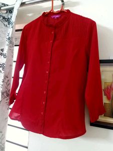 Marie Claire Red Top