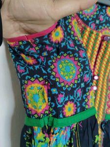 Indo Western Flared Dress