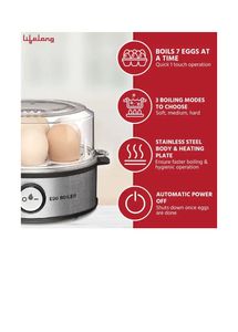 Lifelong LLEBO5 Automatic Turn-Off EggBoiler, 360W