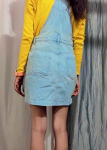 Denim Overall Dress