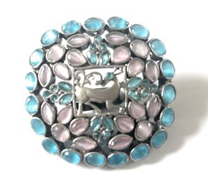 Sparkling Purple Ring