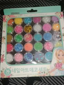 36 Box Nail Art Glitter