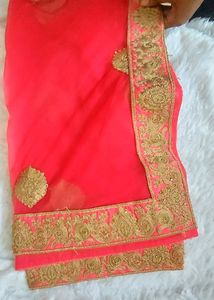 Magenta Bridal Lehenga Set With Dupatta