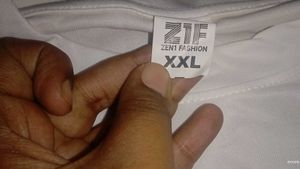 A Combo Of 2 ZEN1 Fashion XXL White Tee And Br