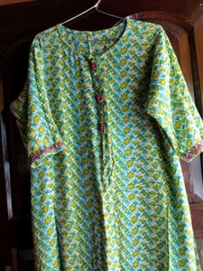 Green Kurti