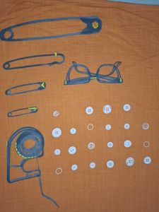 Orange Embroidered Kurta