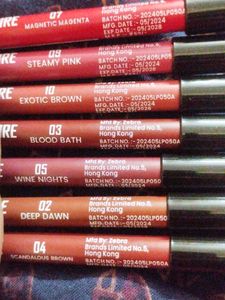 7 Mars Lip Liners