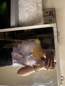 Floral Applique Tank