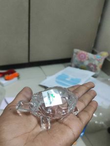 Crystal Turtle Figurine