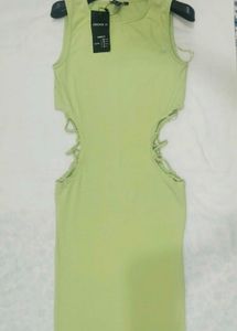 Lettuce Green Bodycon dress