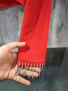 Rhinestones Studded Ribbed Top