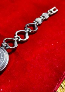 Heart Link Watches With Steel Belts