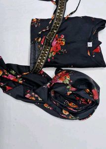 Floral Anarkali Kurta Set