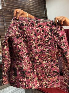 Multicolor Party Wear Jacket