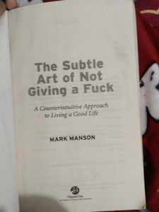 The Subtle Art of Not Giving a F*ck