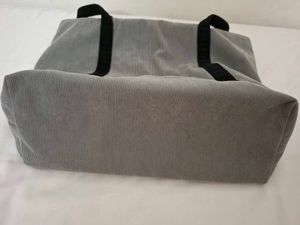 Large Corduroy Velvet Tote Bag From Singapore