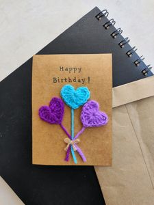 Crochet Handmade Card