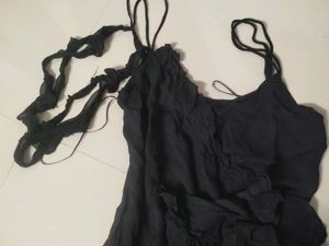 Zara Black Sheer Dress
