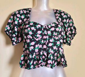 🎁Buy 2 Get 1 Free🎁 Zara Crop Top Size 28-32inch