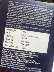 Nilini Hair Colour Kit - Natural Black