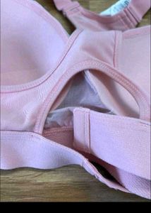 Pink Sports Bra