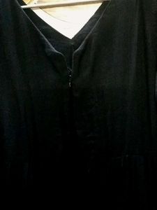 Little Black Velvet Dress