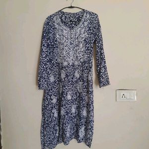 Embroidered Kurta Lucknowi